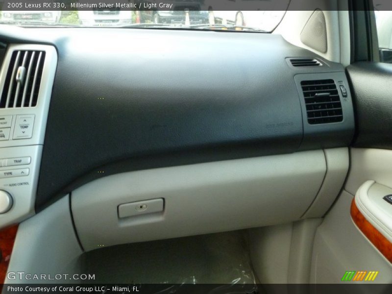 Millenium Silver Metallic / Light Gray 2005 Lexus RX 330