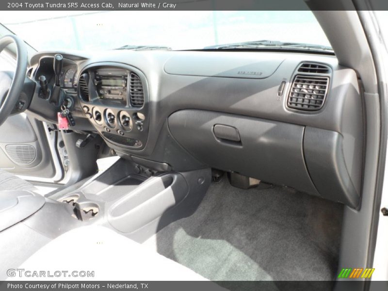Natural White / Gray 2004 Toyota Tundra SR5 Access Cab