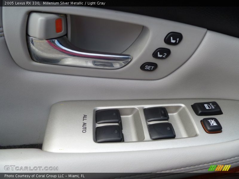 Millenium Silver Metallic / Light Gray 2005 Lexus RX 330