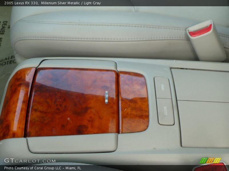 Millenium Silver Metallic / Light Gray 2005 Lexus RX 330