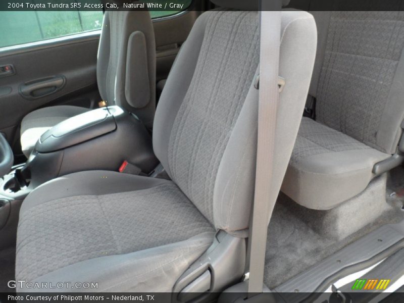Natural White / Gray 2004 Toyota Tundra SR5 Access Cab