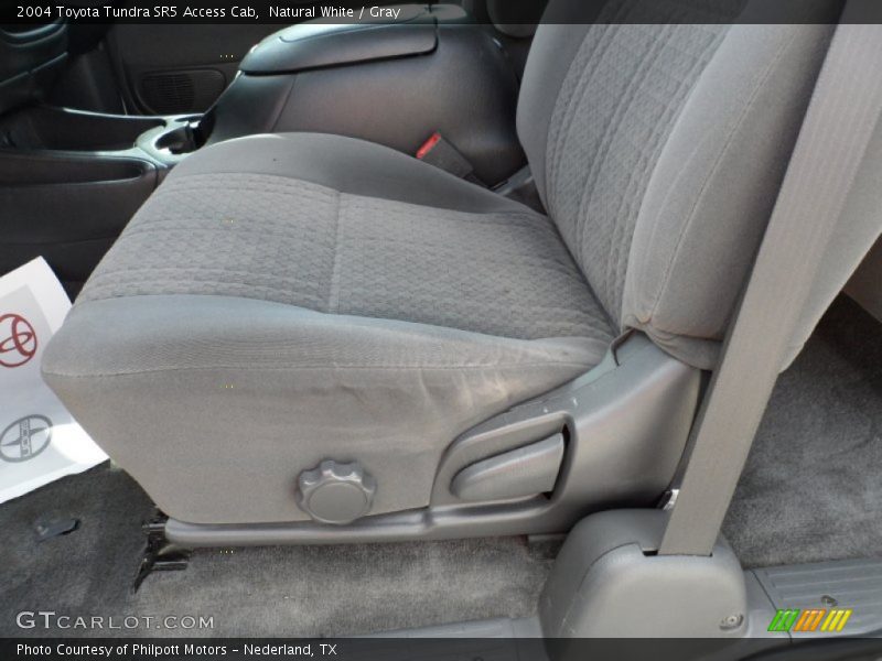 Natural White / Gray 2004 Toyota Tundra SR5 Access Cab