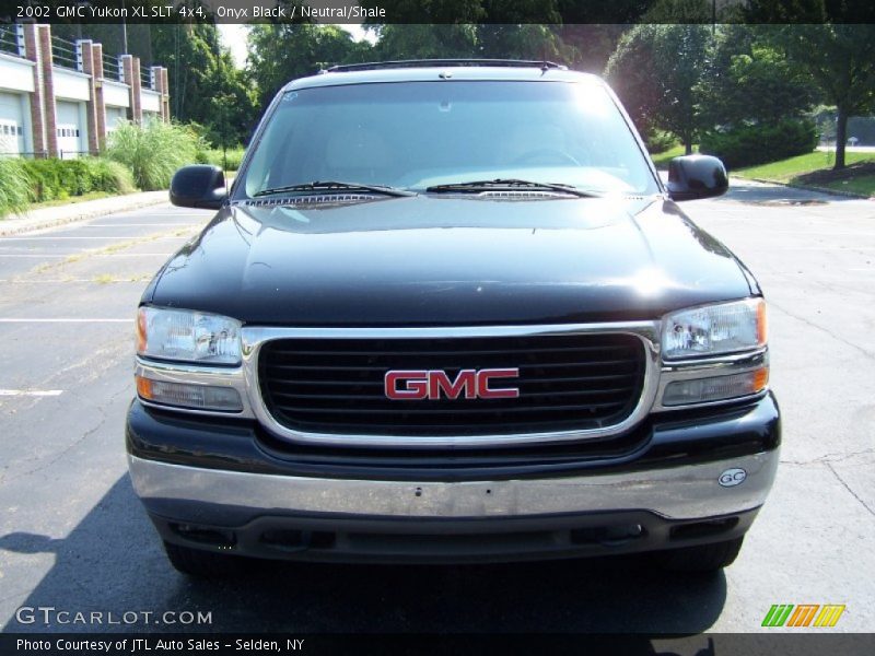 Onyx Black / Neutral/Shale 2002 GMC Yukon XL SLT 4x4