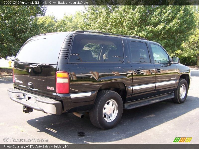 Onyx Black / Neutral/Shale 2002 GMC Yukon XL SLT 4x4