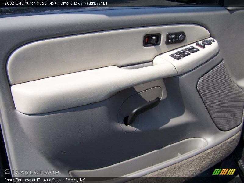 Onyx Black / Neutral/Shale 2002 GMC Yukon XL SLT 4x4
