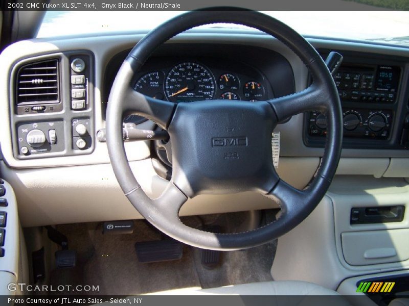 Onyx Black / Neutral/Shale 2002 GMC Yukon XL SLT 4x4