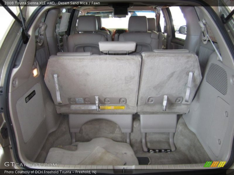 Desert Sand Mica / Fawn 2008 Toyota Sienna XLE AWD