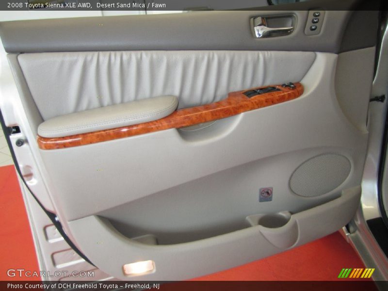 Desert Sand Mica / Fawn 2008 Toyota Sienna XLE AWD