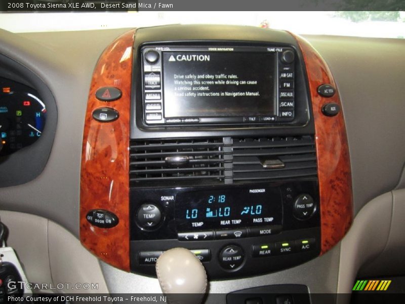 Desert Sand Mica / Fawn 2008 Toyota Sienna XLE AWD
