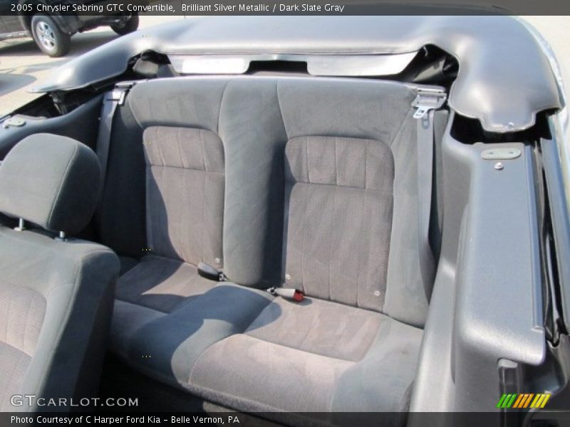 Brilliant Silver Metallic / Dark Slate Gray 2005 Chrysler Sebring GTC Convertible