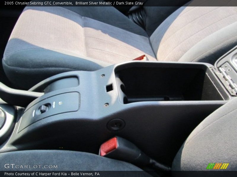 Brilliant Silver Metallic / Dark Slate Gray 2005 Chrysler Sebring GTC Convertible