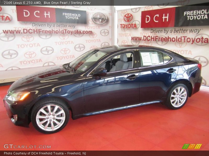 Blue Onyx Pearl / Sterling Gray 2006 Lexus IS 250 AWD