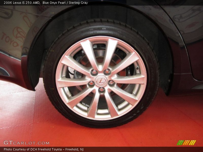 Blue Onyx Pearl / Sterling Gray 2006 Lexus IS 250 AWD