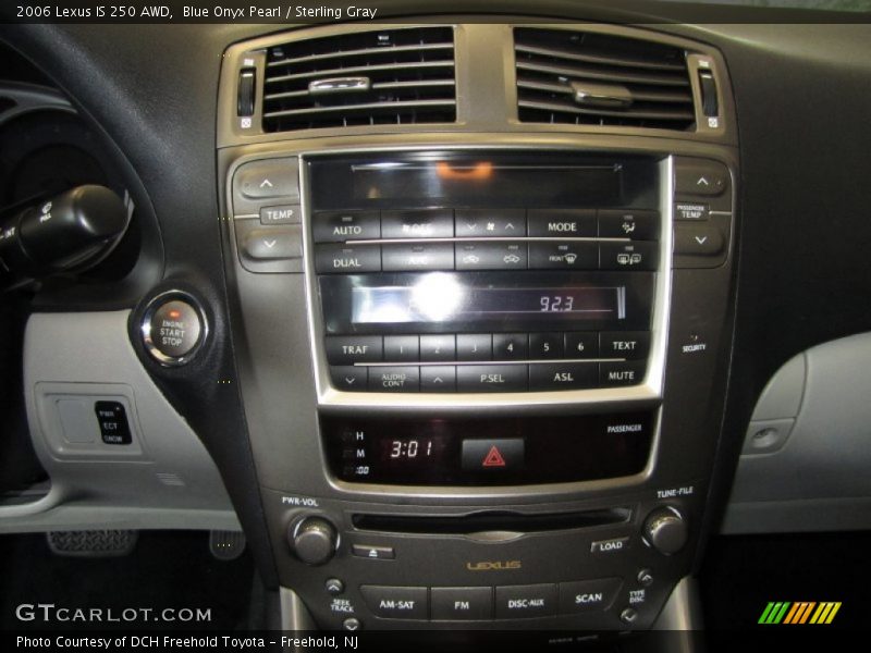 Blue Onyx Pearl / Sterling Gray 2006 Lexus IS 250 AWD