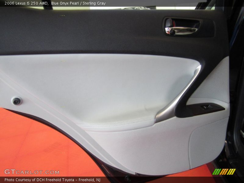 Blue Onyx Pearl / Sterling Gray 2006 Lexus IS 250 AWD