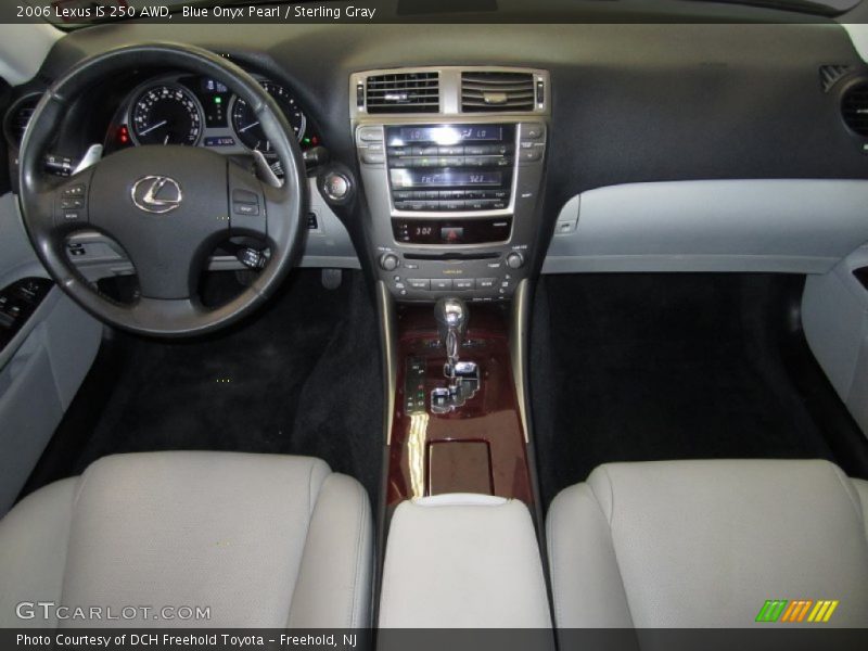Blue Onyx Pearl / Sterling Gray 2006 Lexus IS 250 AWD