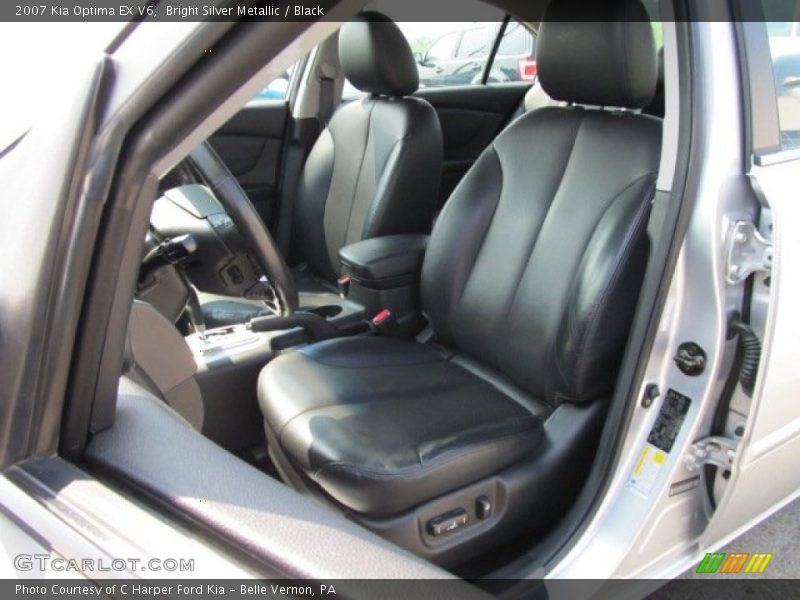 2007 Optima EX V6 Black Interior
