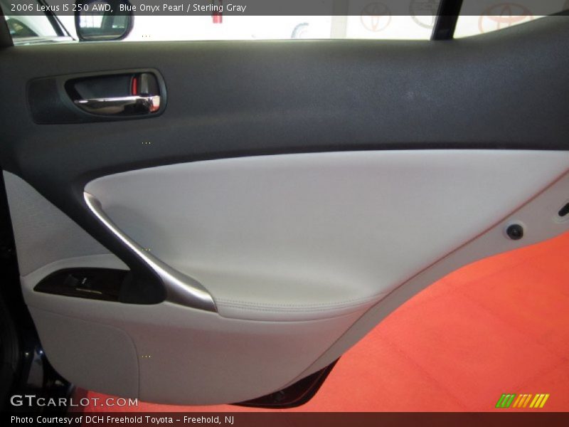 Blue Onyx Pearl / Sterling Gray 2006 Lexus IS 250 AWD