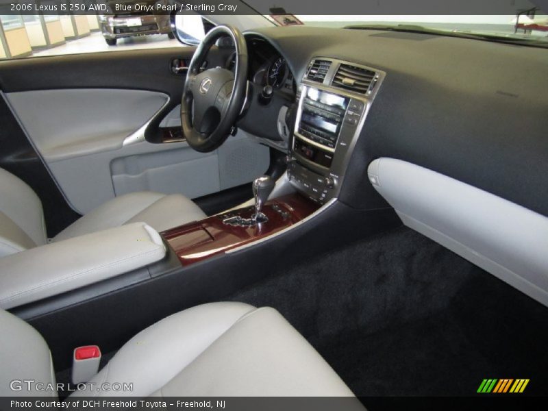Blue Onyx Pearl / Sterling Gray 2006 Lexus IS 250 AWD
