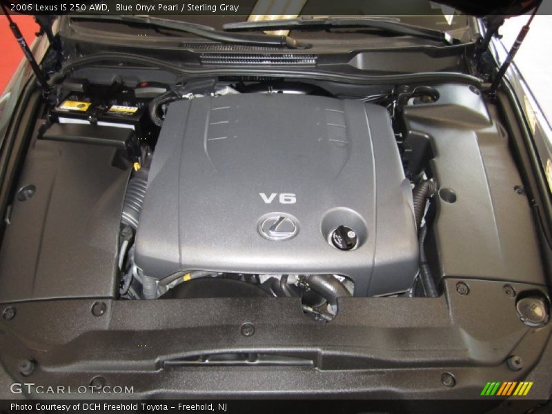 Blue Onyx Pearl / Sterling Gray 2006 Lexus IS 250 AWD