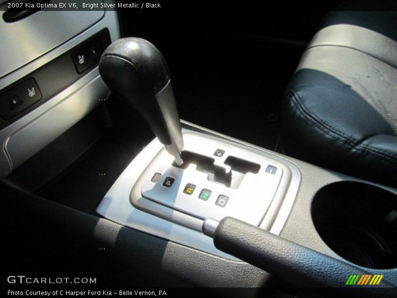 Bright Silver Metallic / Black 2007 Kia Optima EX V6