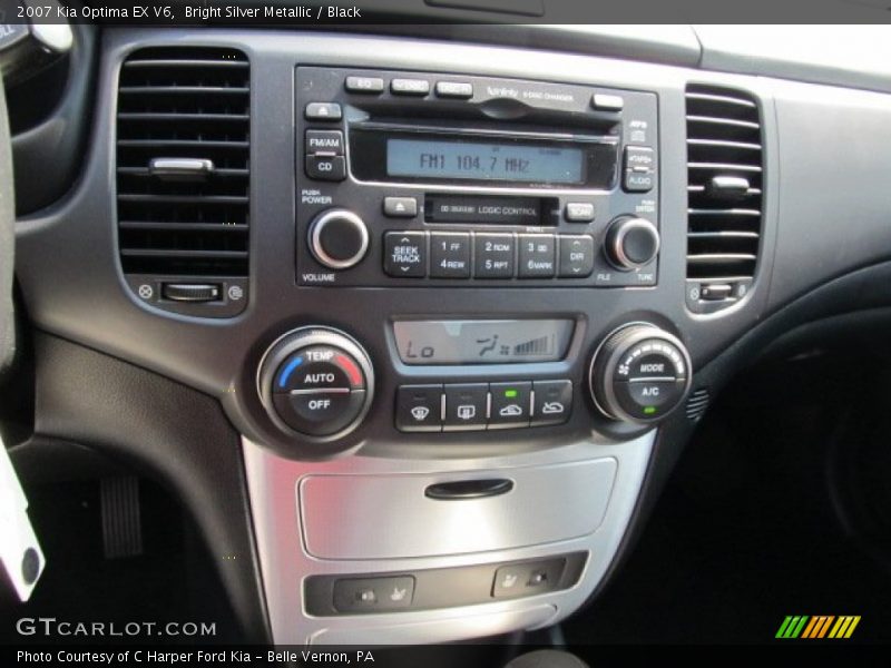 Controls of 2007 Optima EX V6