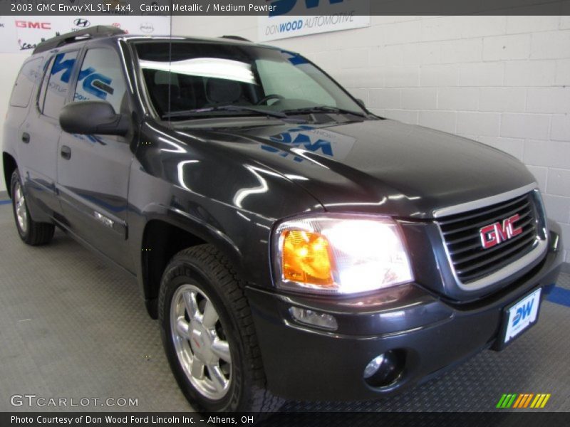 Carbon Metallic / Medium Pewter 2003 GMC Envoy XL SLT 4x4