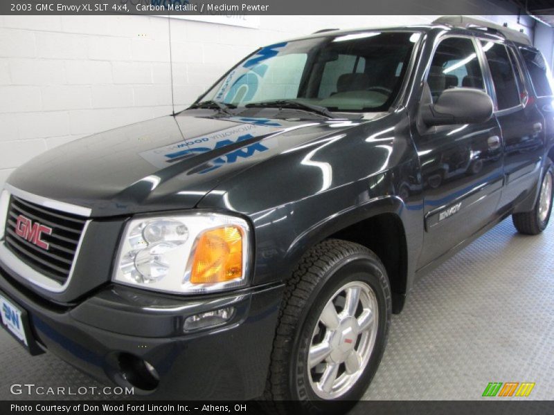 Carbon Metallic / Medium Pewter 2003 GMC Envoy XL SLT 4x4