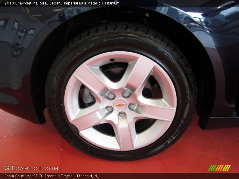Imperial Blue Metallic / Titanium 2010 Chevrolet Malibu LS Sedan