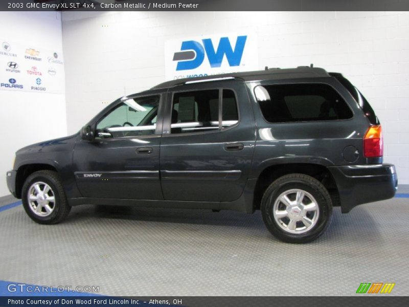 Carbon Metallic / Medium Pewter 2003 GMC Envoy XL SLT 4x4