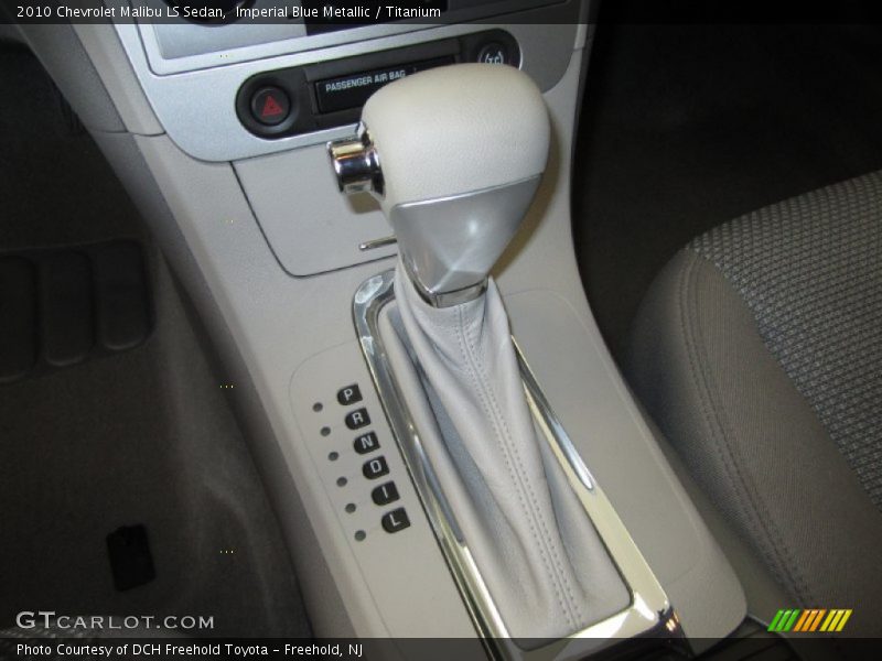 Imperial Blue Metallic / Titanium 2010 Chevrolet Malibu LS Sedan