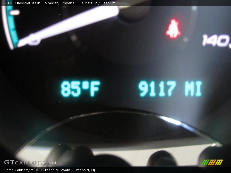 Imperial Blue Metallic / Titanium 2010 Chevrolet Malibu LS Sedan