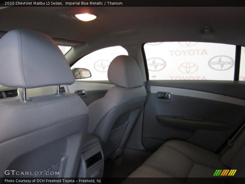 Imperial Blue Metallic / Titanium 2010 Chevrolet Malibu LS Sedan