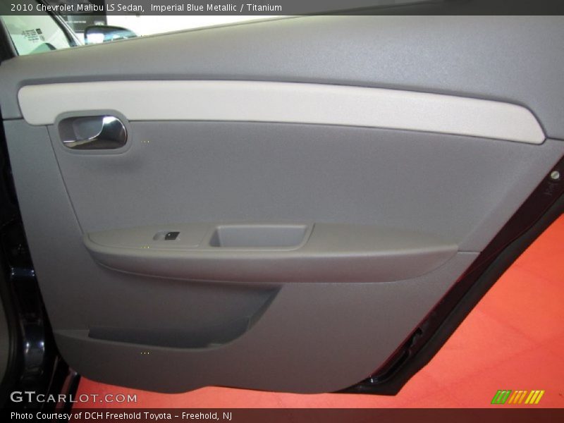 Imperial Blue Metallic / Titanium 2010 Chevrolet Malibu LS Sedan