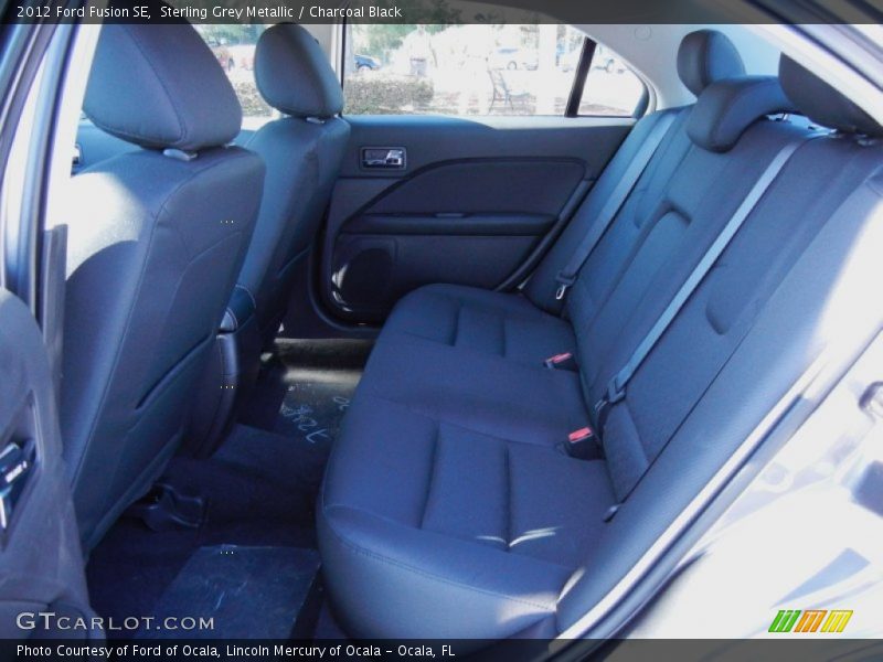 Sterling Grey Metallic / Charcoal Black 2012 Ford Fusion SE