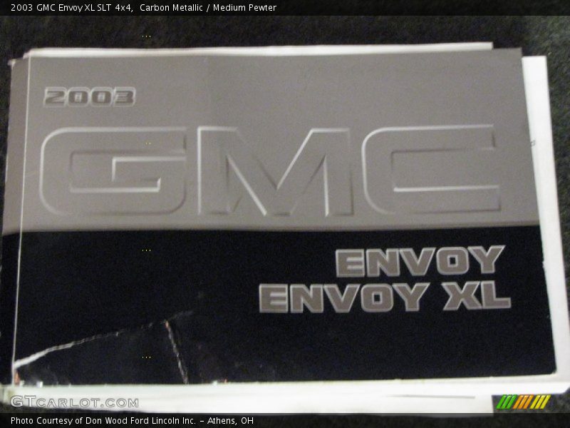 Carbon Metallic / Medium Pewter 2003 GMC Envoy XL SLT 4x4