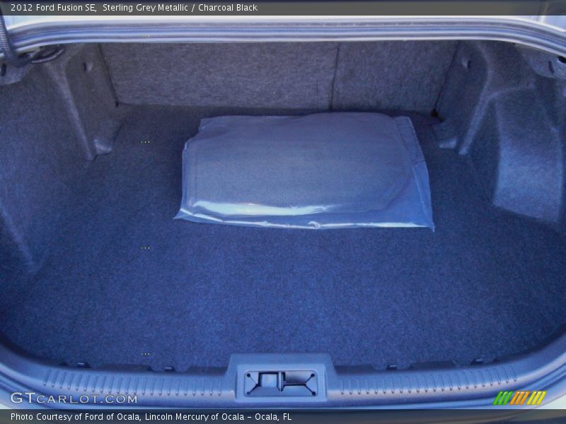 Sterling Grey Metallic / Charcoal Black 2012 Ford Fusion SE