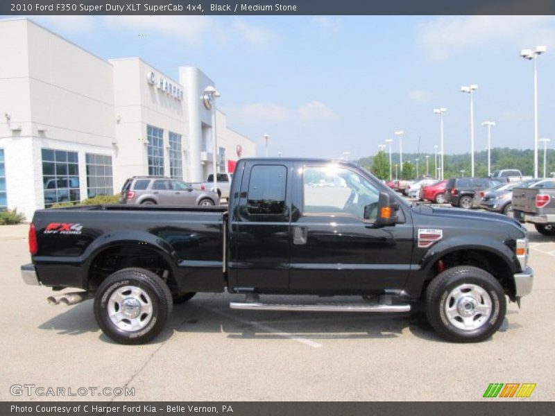 Black / Medium Stone 2010 Ford F350 Super Duty XLT SuperCab 4x4