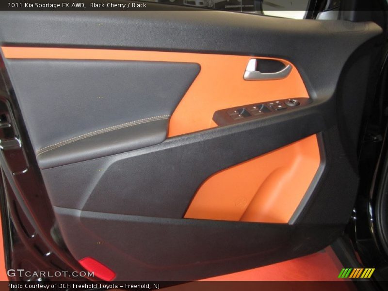 Black Cherry / Black 2011 Kia Sportage EX AWD