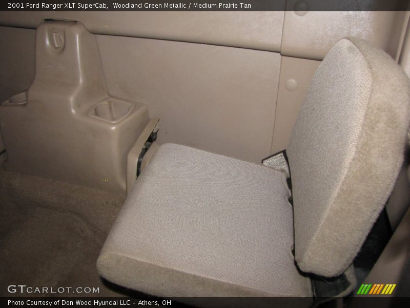 Woodland Green Metallic / Medium Prairie Tan 2001 Ford Ranger XLT SuperCab