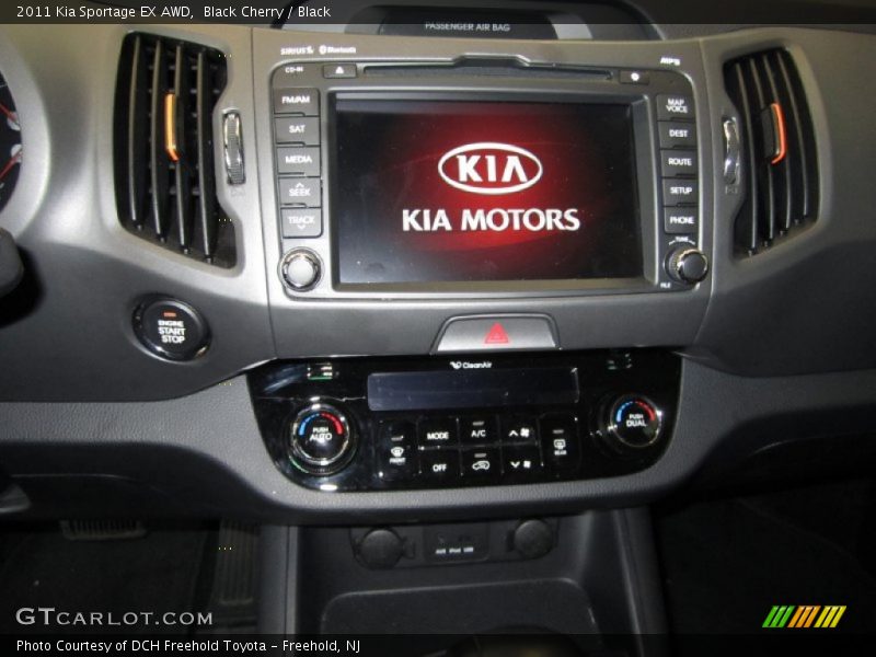 Black Cherry / Black 2011 Kia Sportage EX AWD