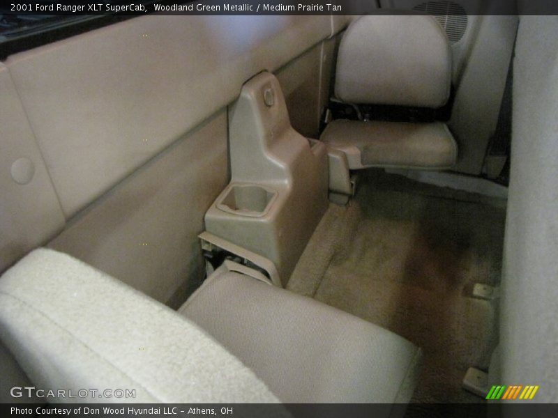 Woodland Green Metallic / Medium Prairie Tan 2001 Ford Ranger XLT SuperCab