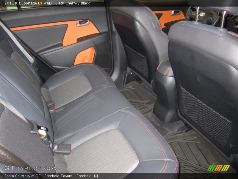 Black Cherry / Black 2011 Kia Sportage EX AWD