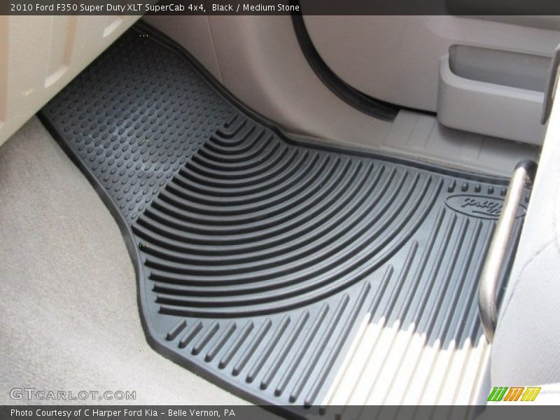 Black / Medium Stone 2010 Ford F350 Super Duty XLT SuperCab 4x4