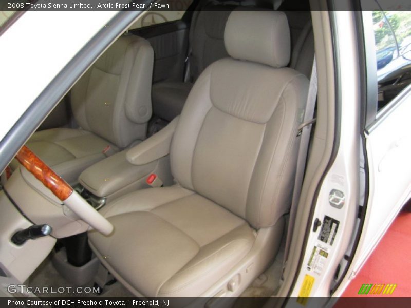 Arctic Frost Pearl / Fawn 2008 Toyota Sienna Limited