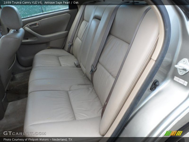  1999 Camry XLE V6 Oak Interior