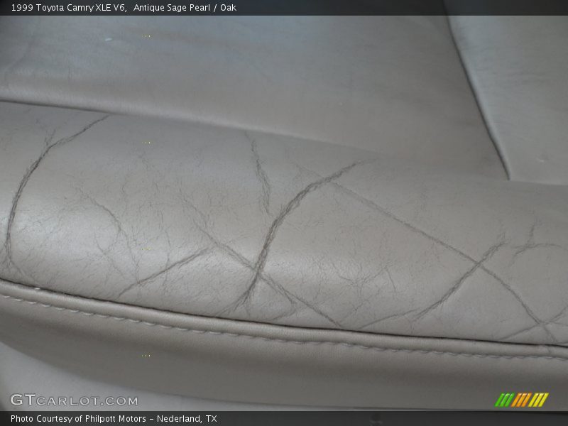 Antique Sage Pearl / Oak 1999 Toyota Camry XLE V6