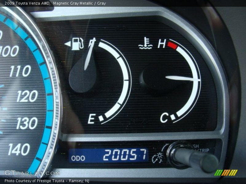 Magnetic Gray Metallic / Gray 2009 Toyota Venza AWD