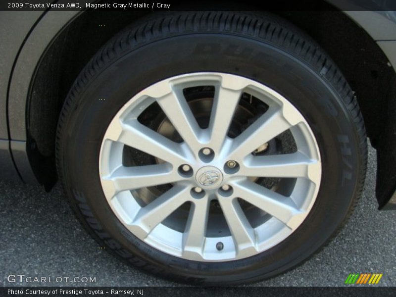 Magnetic Gray Metallic / Gray 2009 Toyota Venza AWD