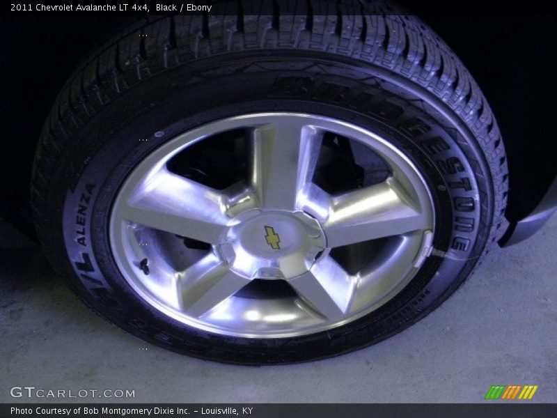 Black / Ebony 2011 Chevrolet Avalanche LT 4x4